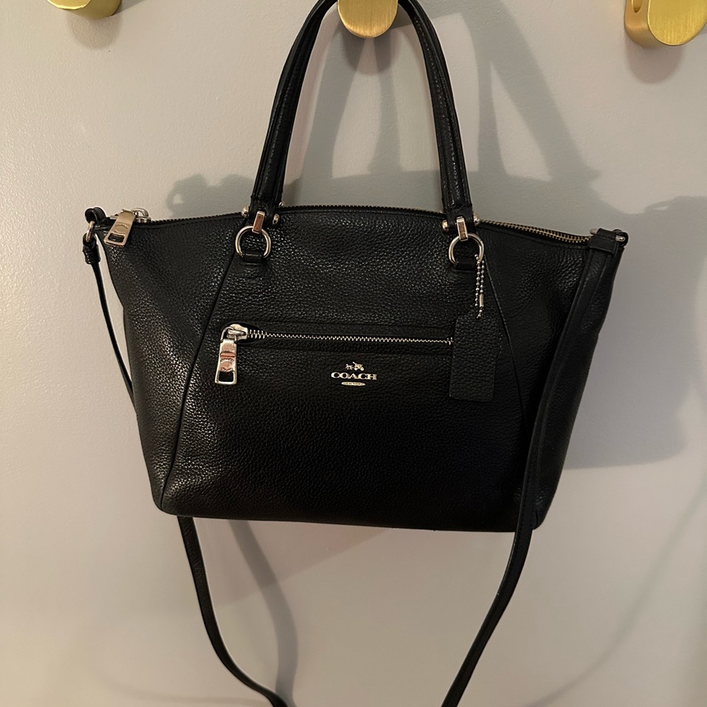 Coach Black Crossbody Bag with Adjustable Strap